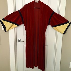 Vintage Christian Dior Monsieur Red Robe